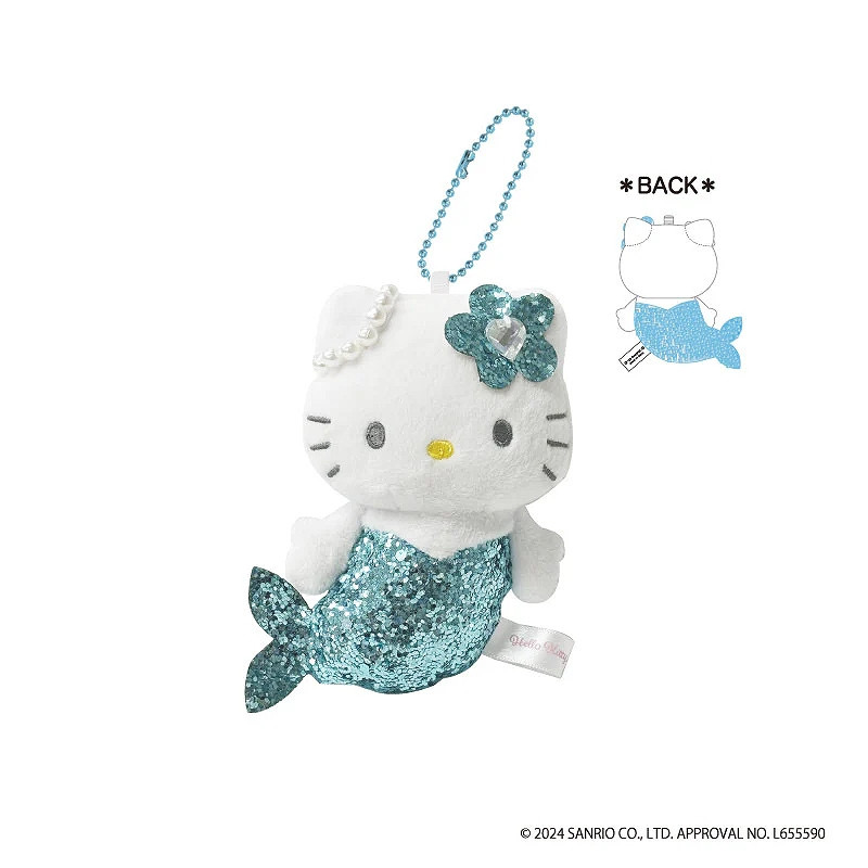 Sanrio Hello Kitty掛件系列 - 藍色美人魚 KT46-02