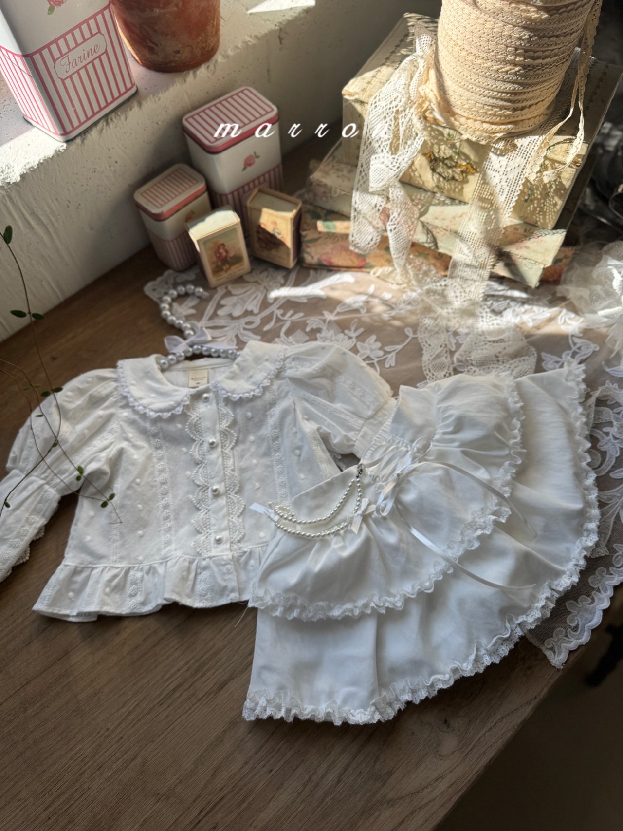 🇰🇷Marron blouse