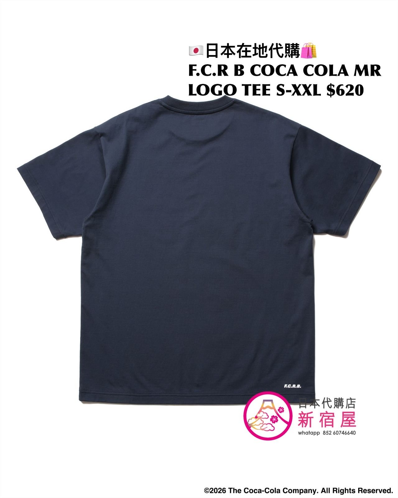 F.C.REAL BRISTOL x COCA COLA AD BANNER TEE/ MIRRO LOGO TEE/ LISTED LOGOS TEE/ HEATHER TEE 