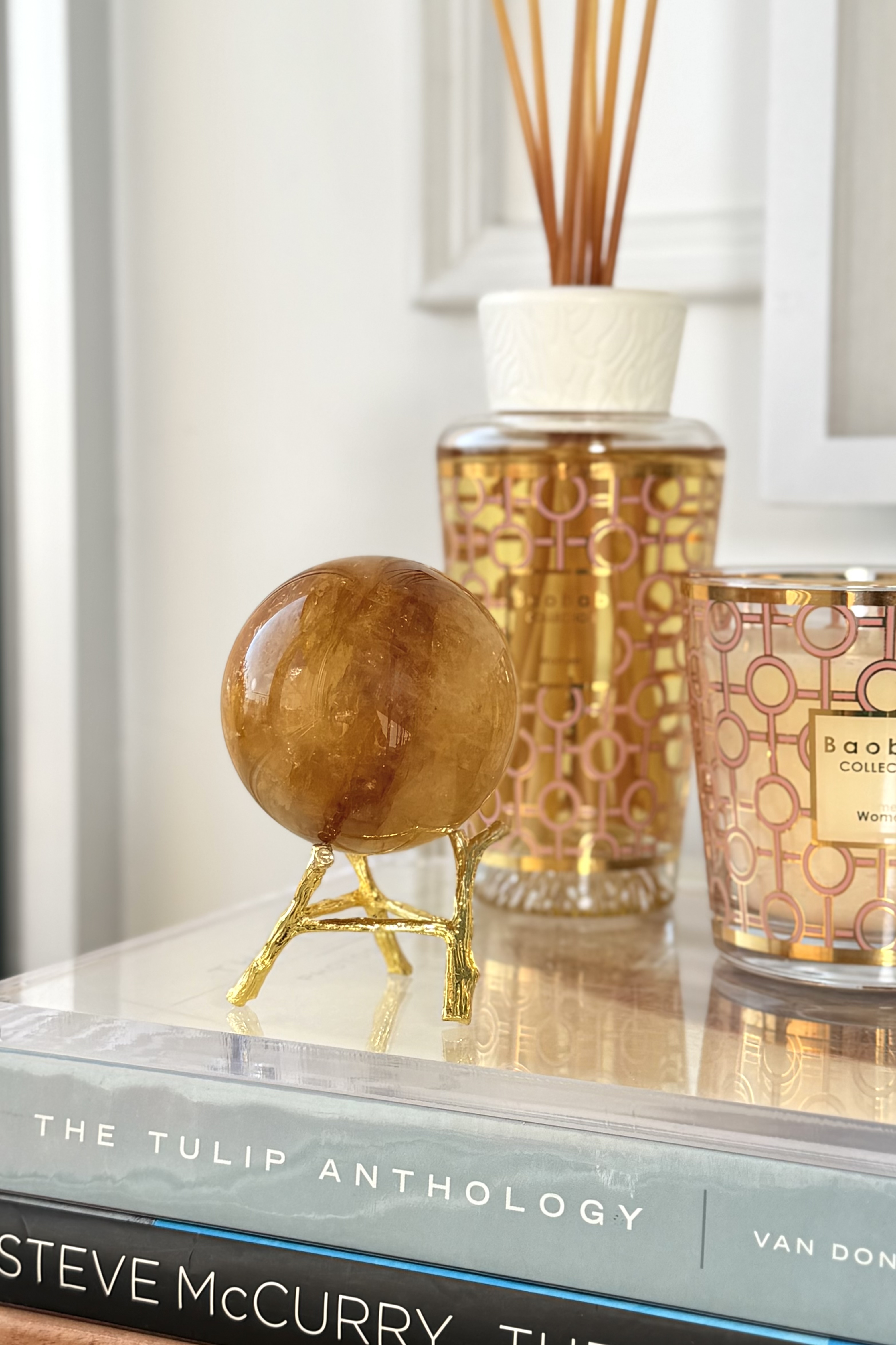 ꧁ 6.2cm Golden Healer Quartz ꧂ GH.1225C10GMA9-RA27*5EM -