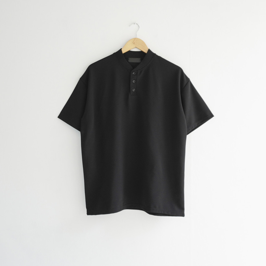 BEST | 🇰🇷亨利領3鈕扣Tee 