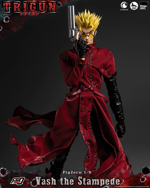 🧲預訂26年第4季：Threezero FigZero  1/6 TRIGUN 《槍神》- Vash the Stampede 威席·史坦畢特 可動figure