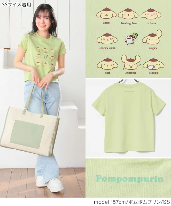 日本預訂📍日本Sanrio得意表情圖案短袖Tee