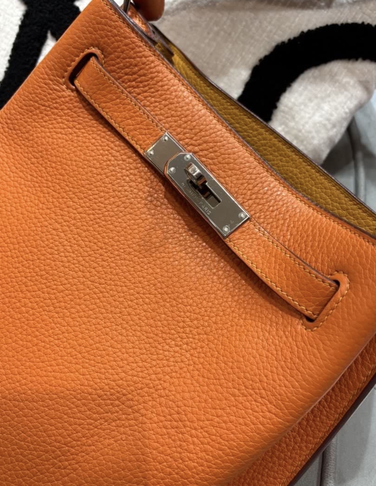 Hermes So Kelly Stamp [P] 100%Authentic, 95%New ✅Dust bag