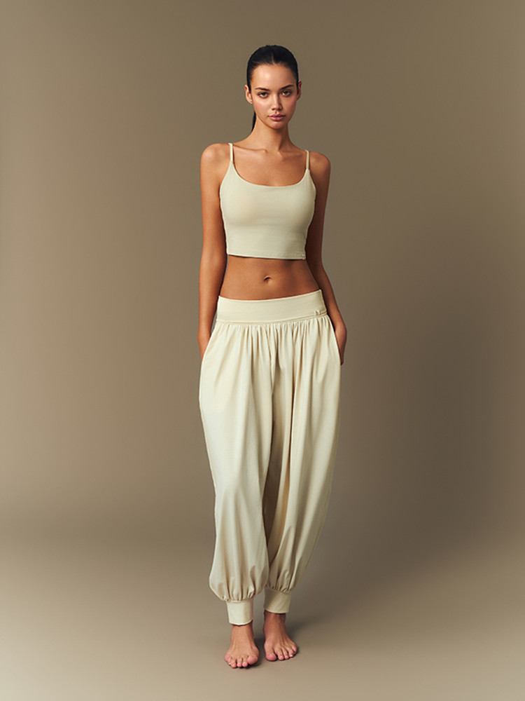 【慵懶感寬鬆燈籠Yoga Pants】預購_Soft Flow Pants by Grandeline
