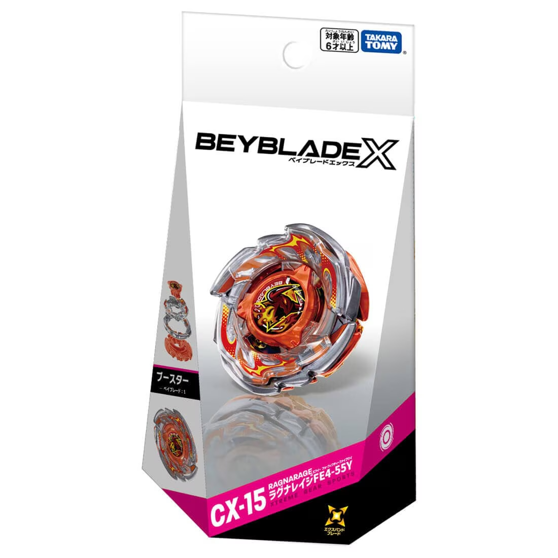 Takara Tomy 爆旋陀螺X CX-15 邪神狂暴 / BEYBLADE X CX-15 Booster Laguna Rage FE4-55Y