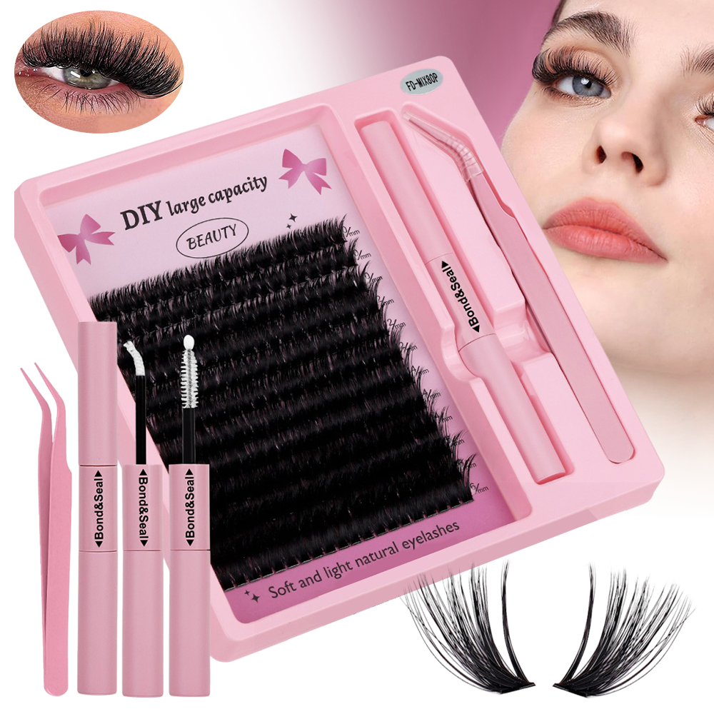 DIY分段假睫毛 80D-240朵混裝 UA0538