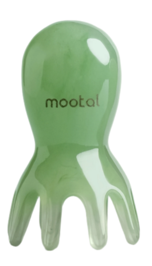 韓國 Mootal 章魚造型 兩用雙效 頭部按摩器｜Daily Scalp Guasha