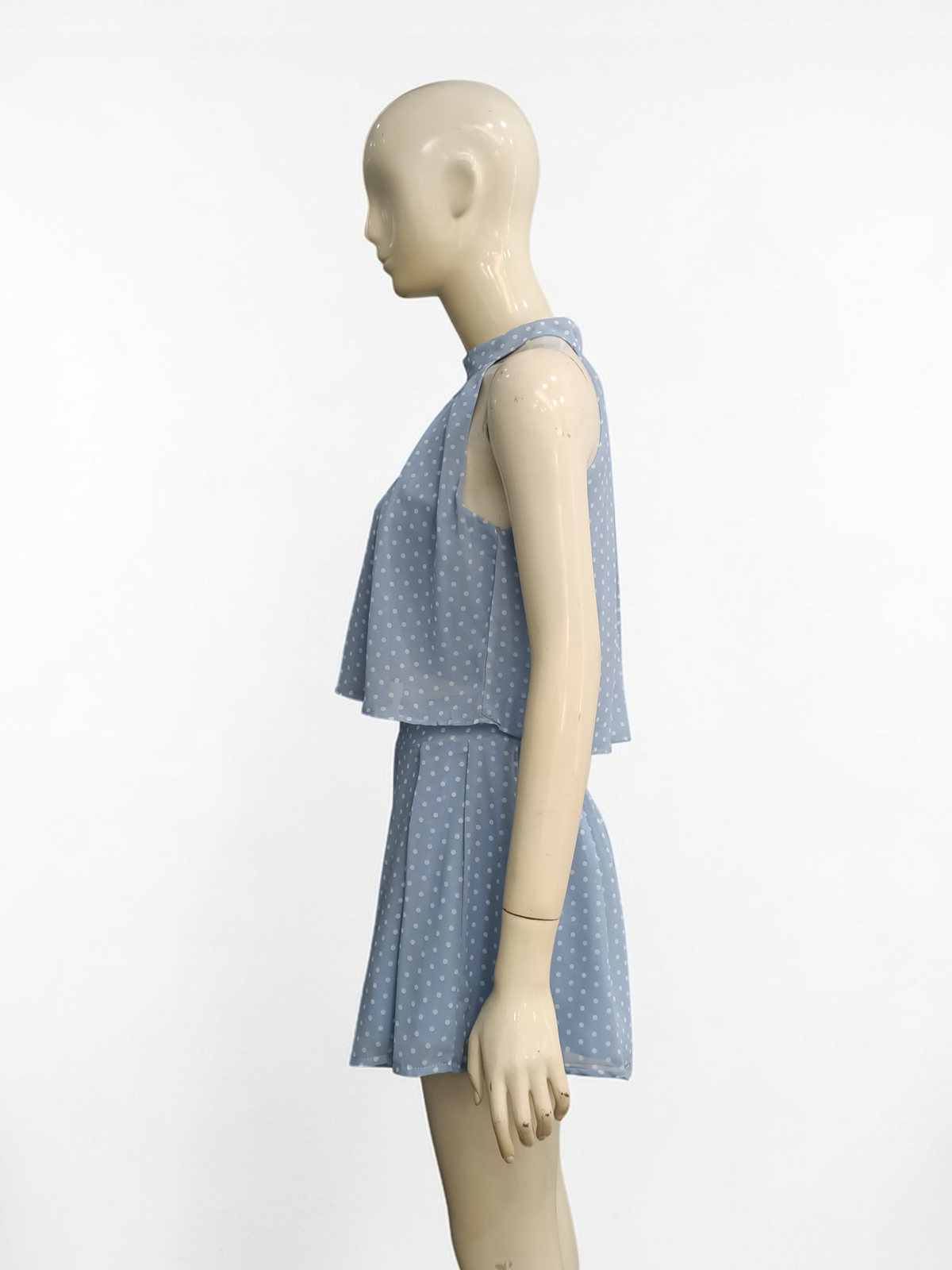 Aurielle Ruffle Halter Set M159