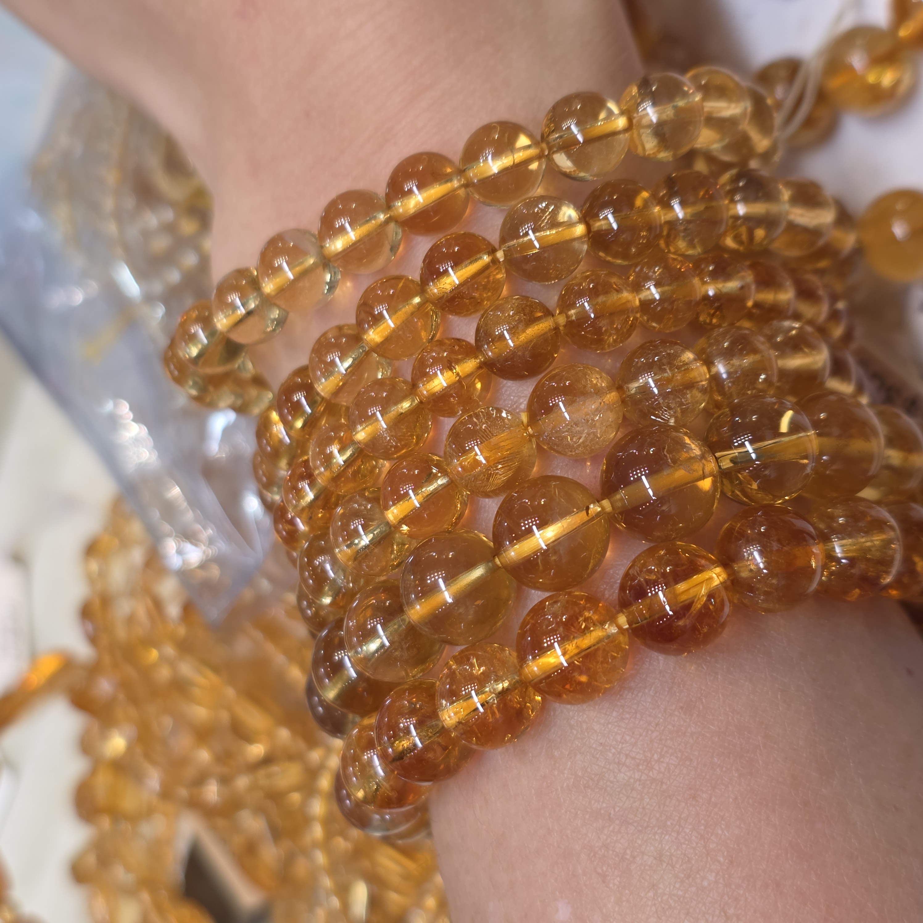 黃水晶手串(Citrine)