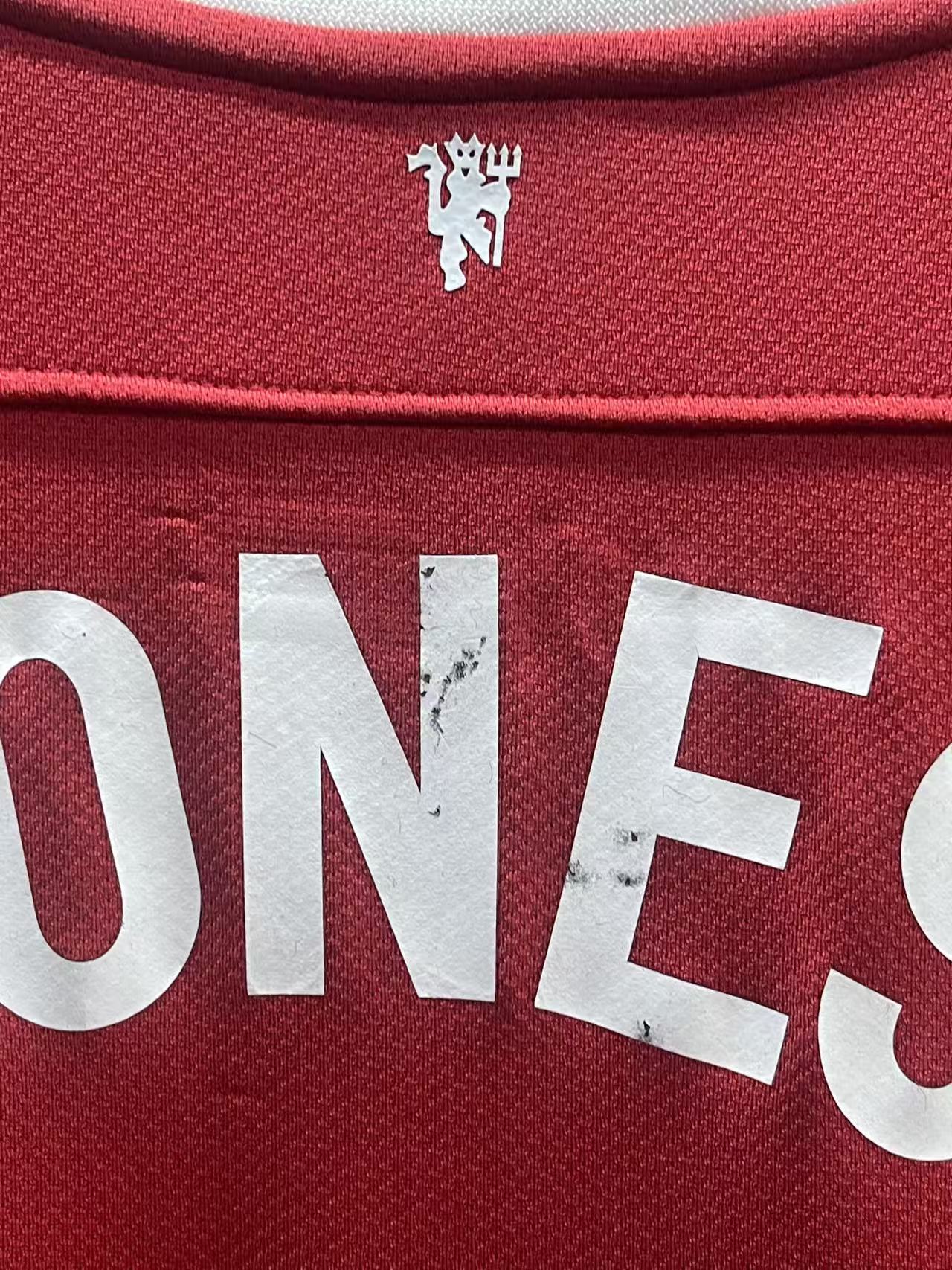 2011-12 Manchester United Home Long Sleeve Size L 