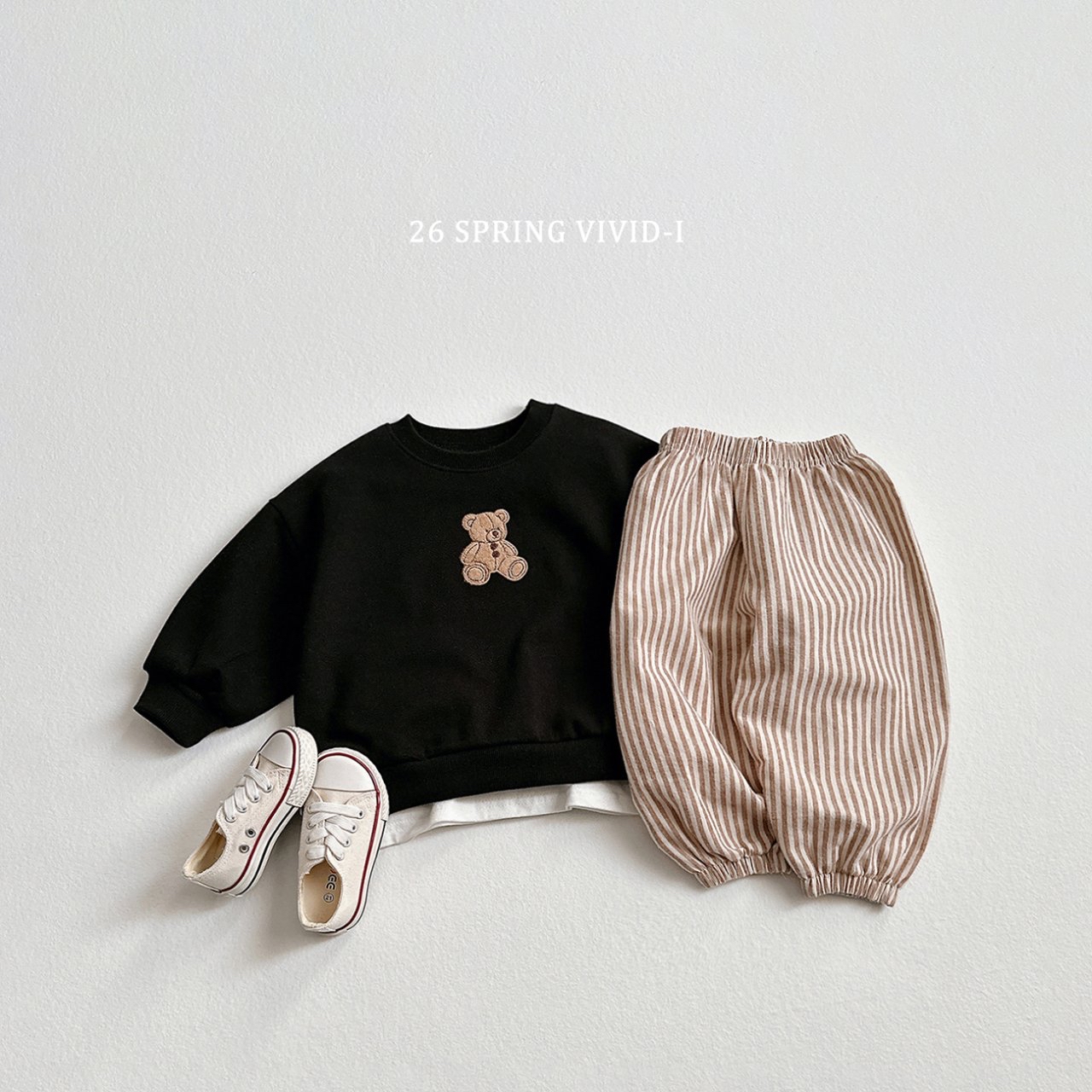 🌸預訂 韓國直送🌸🇰🇷VIVIDI三色直間寬鬆束腳褲