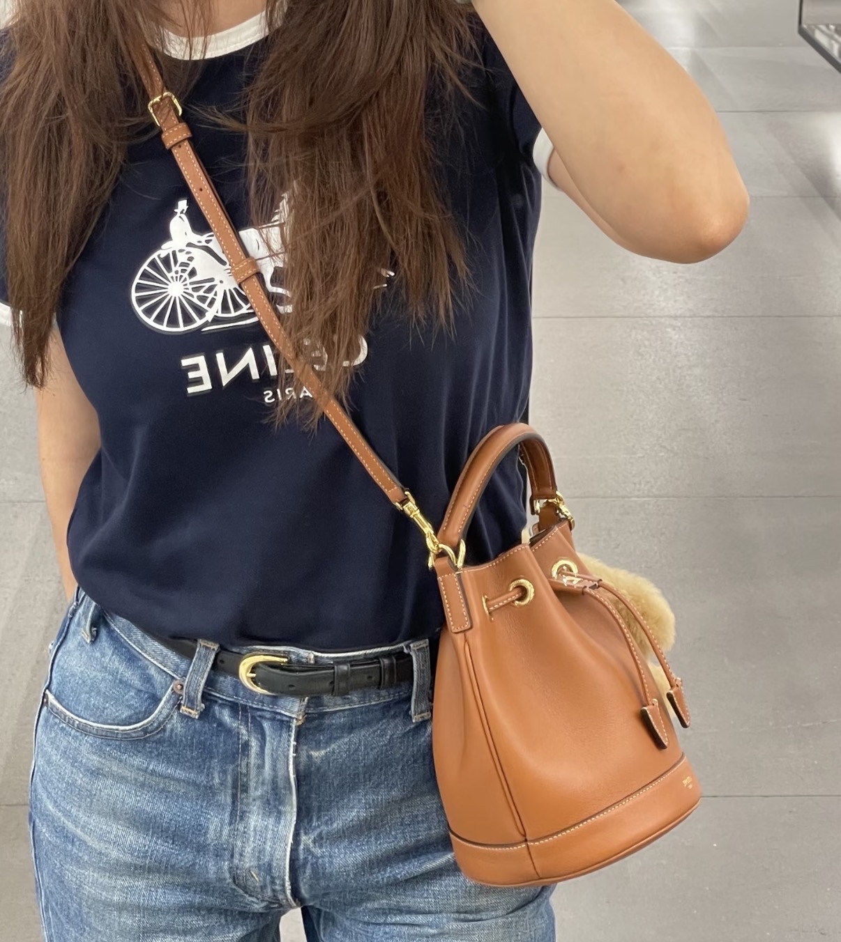 指定款式優惠✨訂貨📮Celine Teen Clara bucket bag Size 16x16x19 cm