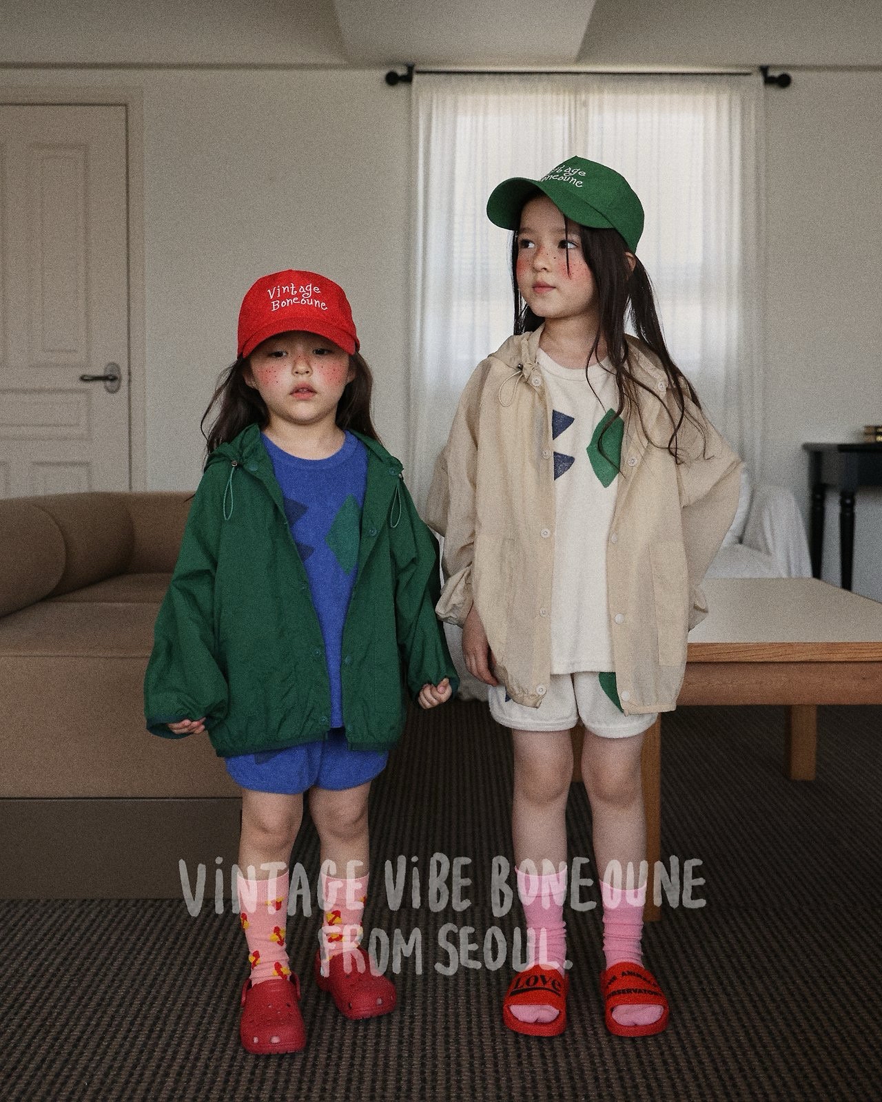 Boneoune | Cap (Green/Red)