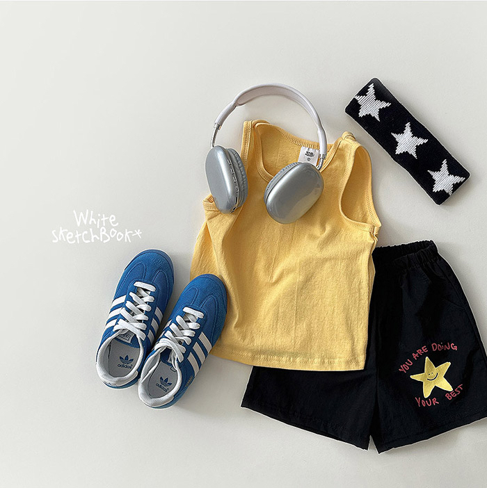 🇰🇷WhiteSketchBook背心