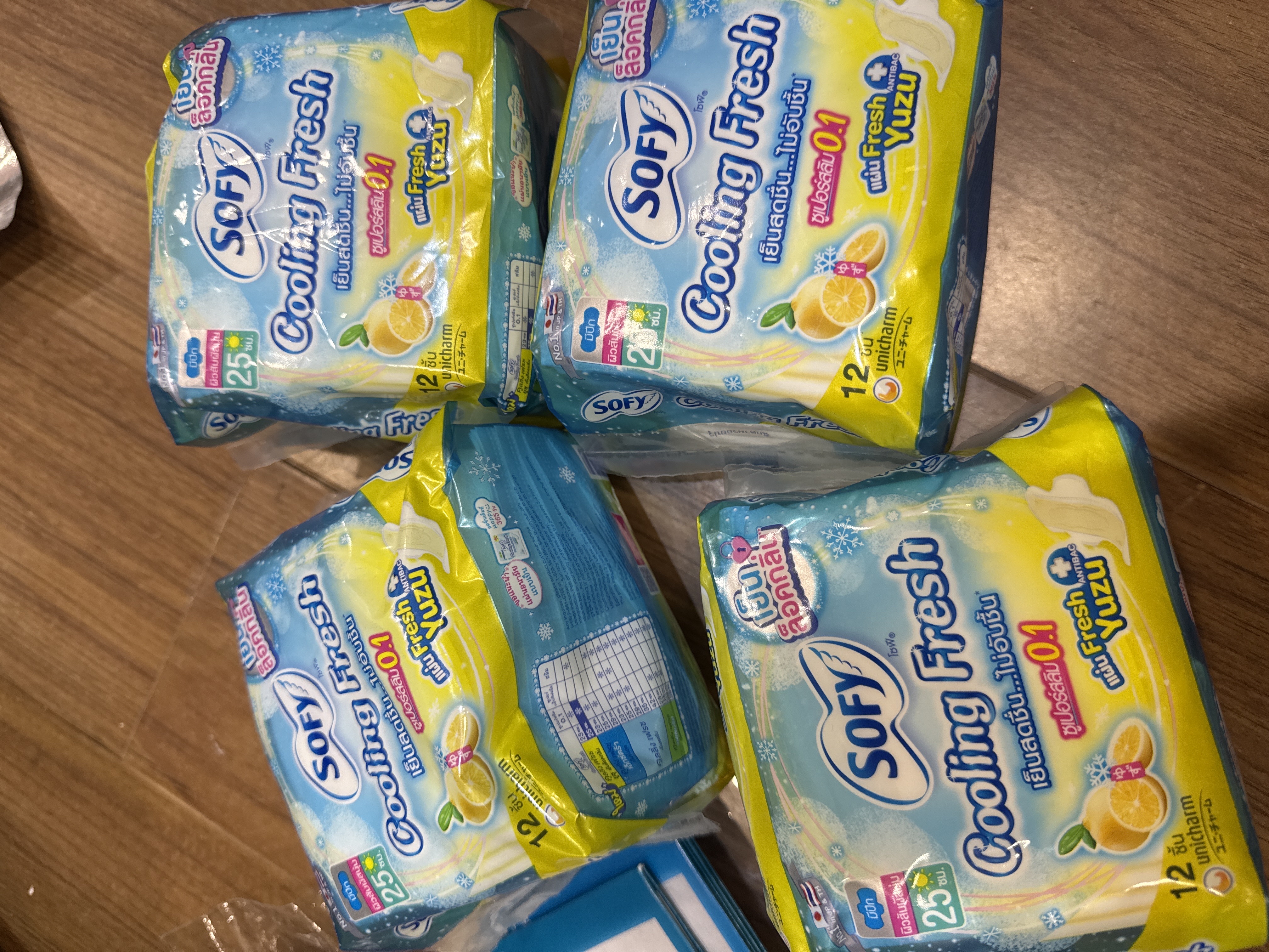 SOFY COOL西柚味25cm 12片