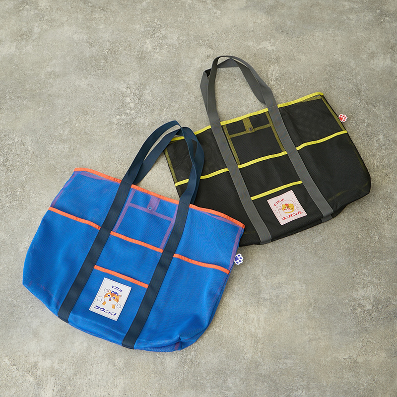 🎀【預訂】 mofusand 網袋  Blue