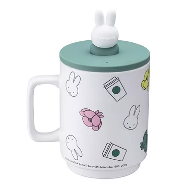 miffy 70th Starbucks MUG 12OZ 連矽膠蓋
