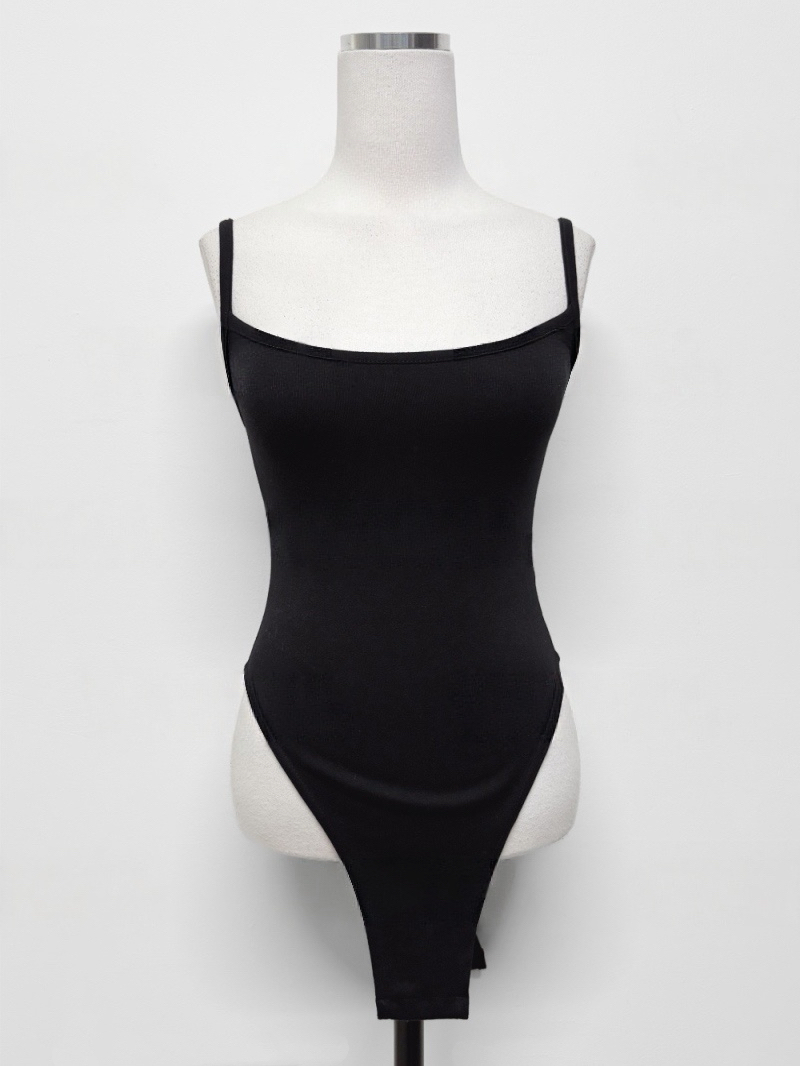 Side Cutout Square Neck Sleeveless