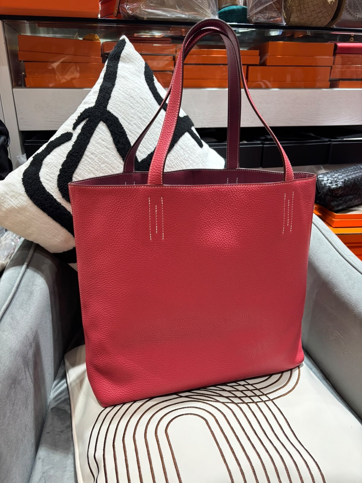 Hermes Double Sens Stamp [R] 100%Authentic, 95%New ✅Dust bag
