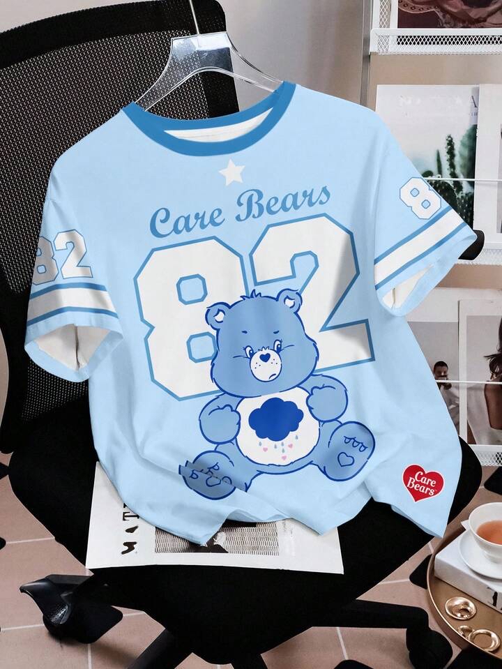 Care Bears 運動風 T 恤(3色）