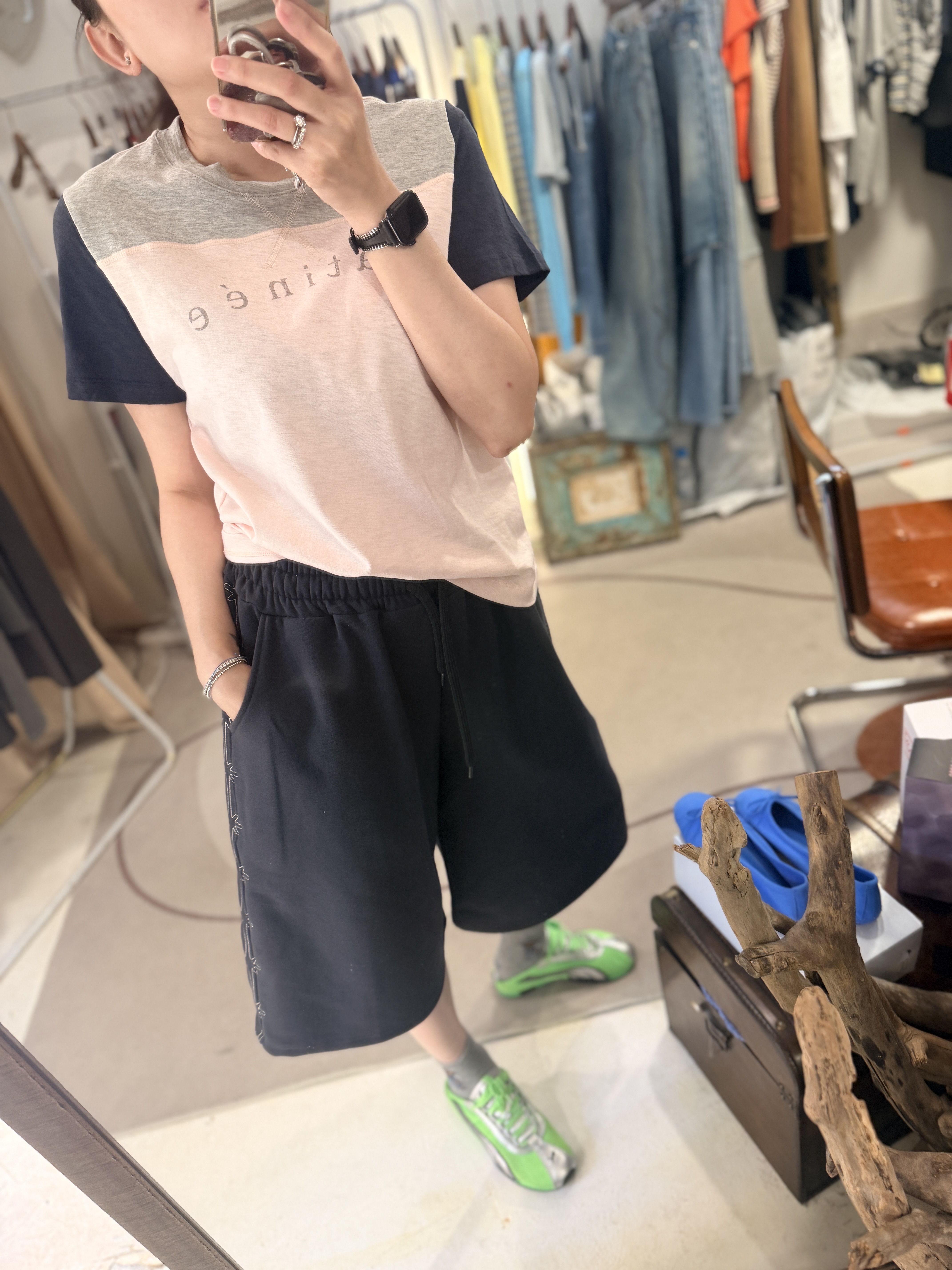 3 tone cotton tee