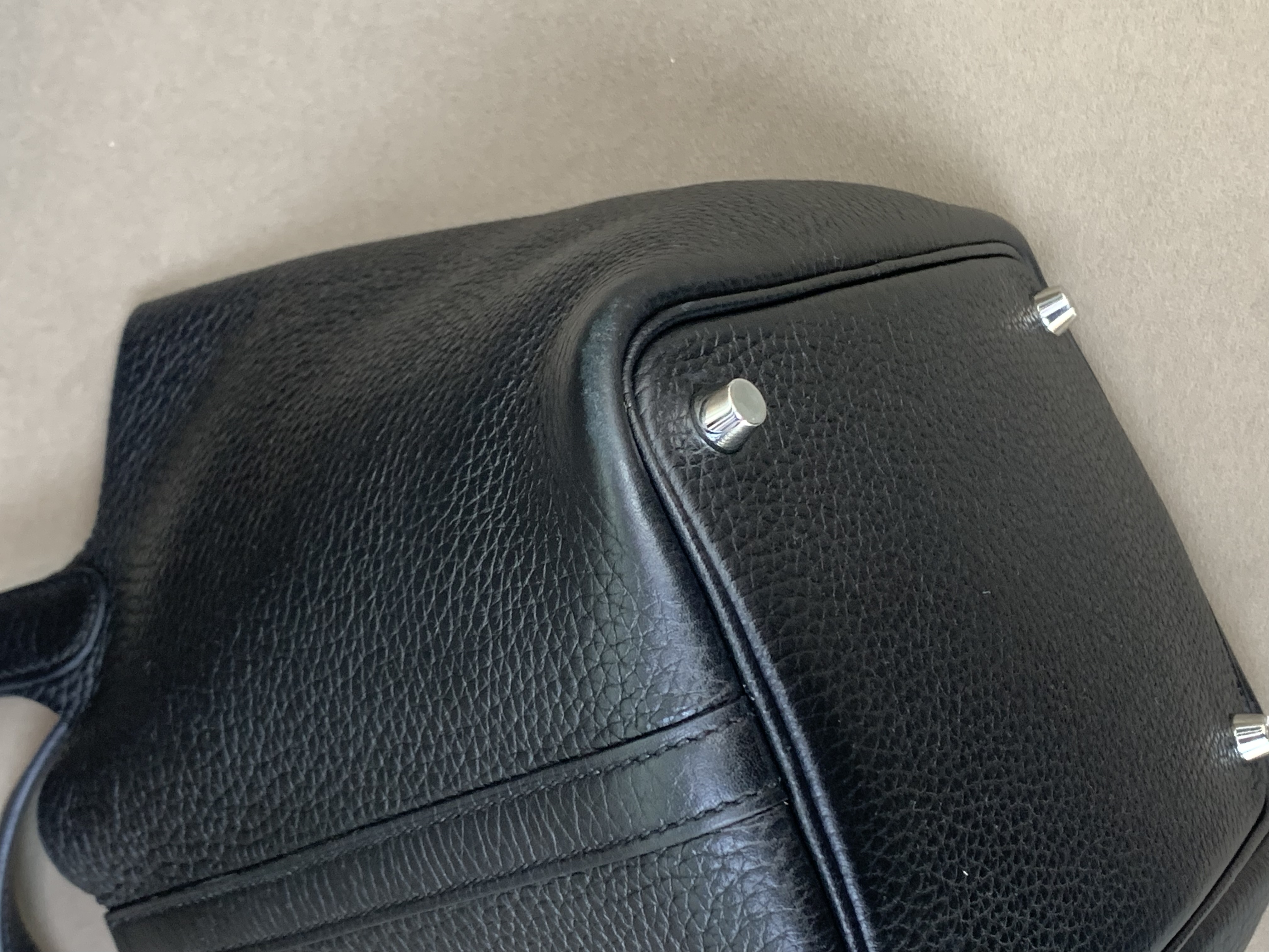 Hermes Picotin18 黑銀