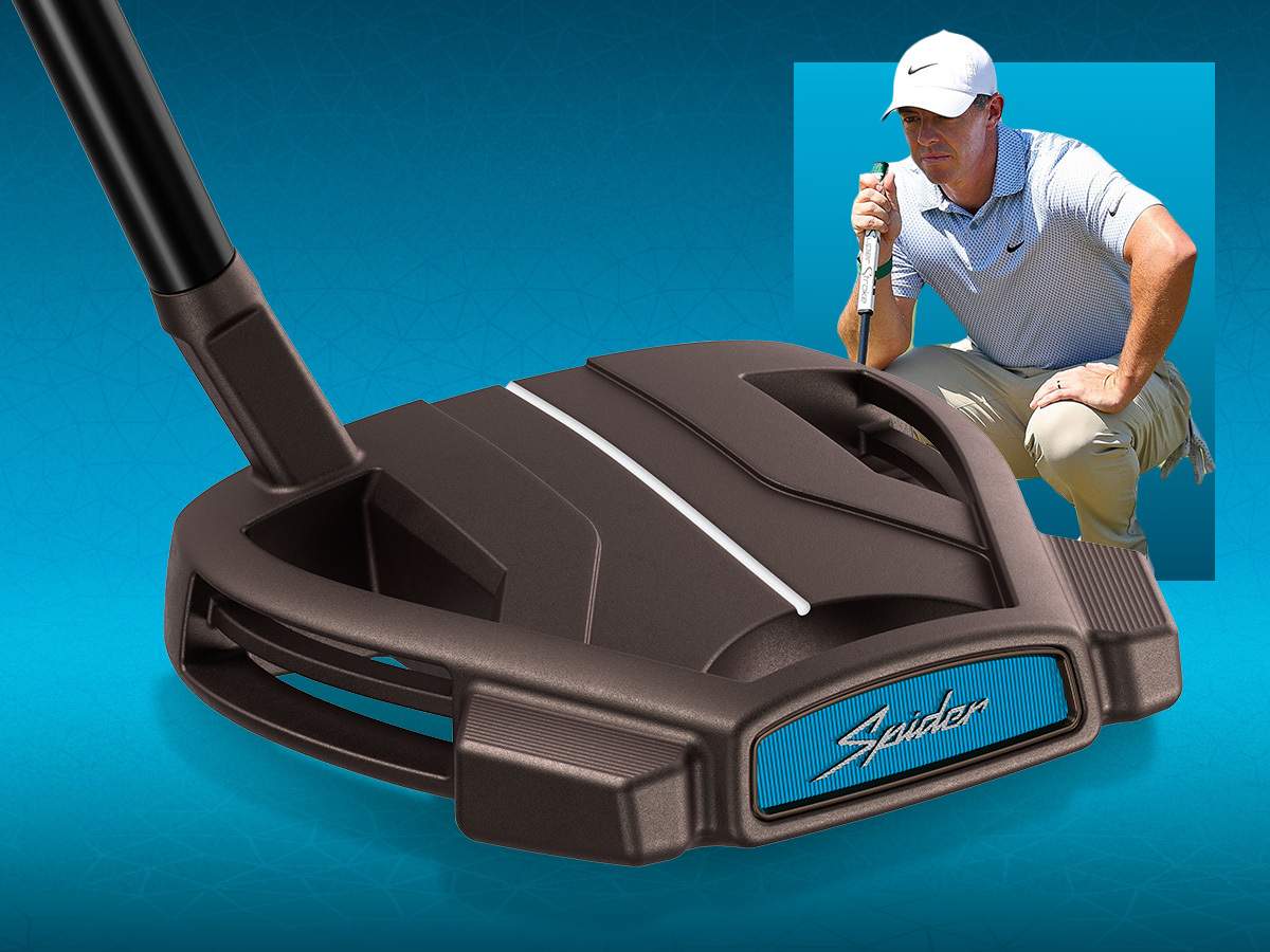 TAYLORMADE SPIDER TOUR X Single Line SHORT SLANT 推杆
