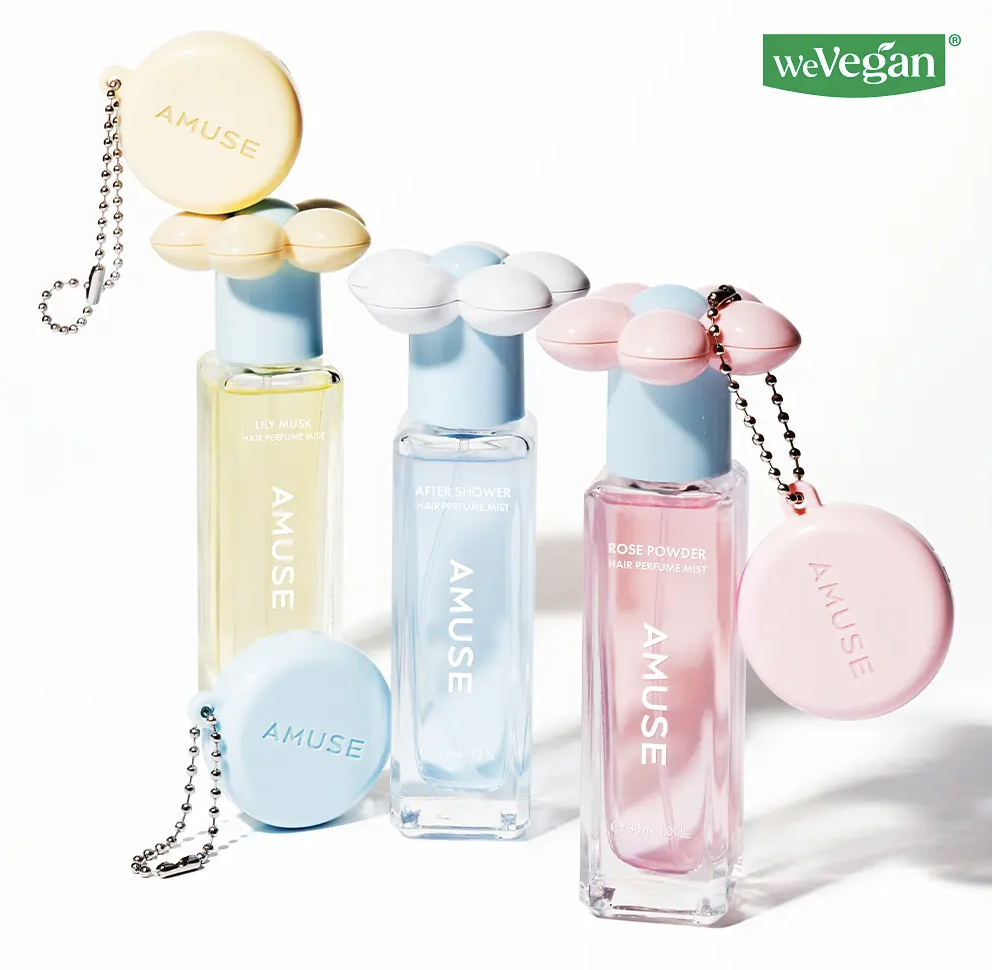 韓國 Amuse 髮香噴霧 + 送 固體香膏吊飾 / 髮梳吊飾｜Hair Perfume Mist