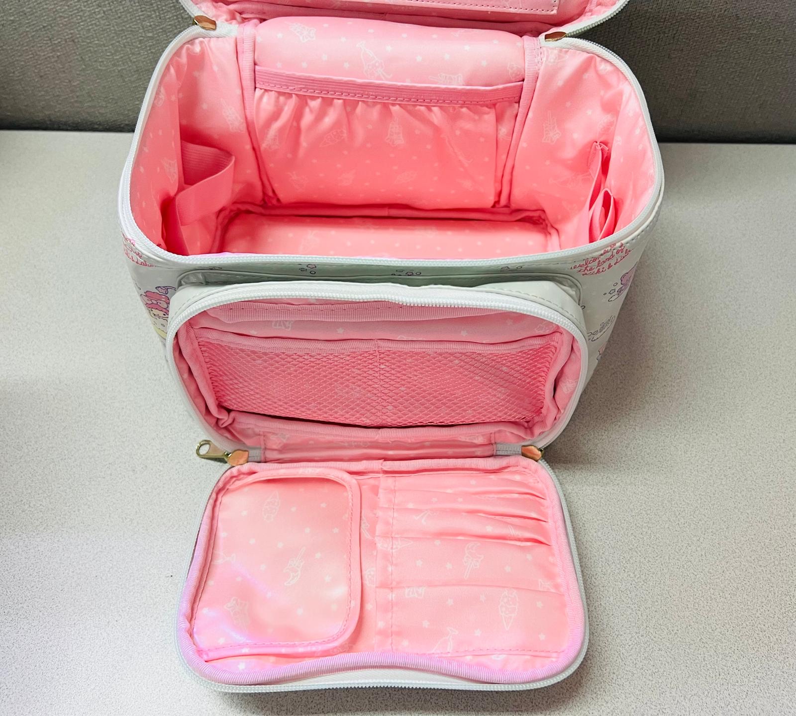 🎌日本直送🎌 Little Twin Stars 特大容量化妝箱連坐枱鏡