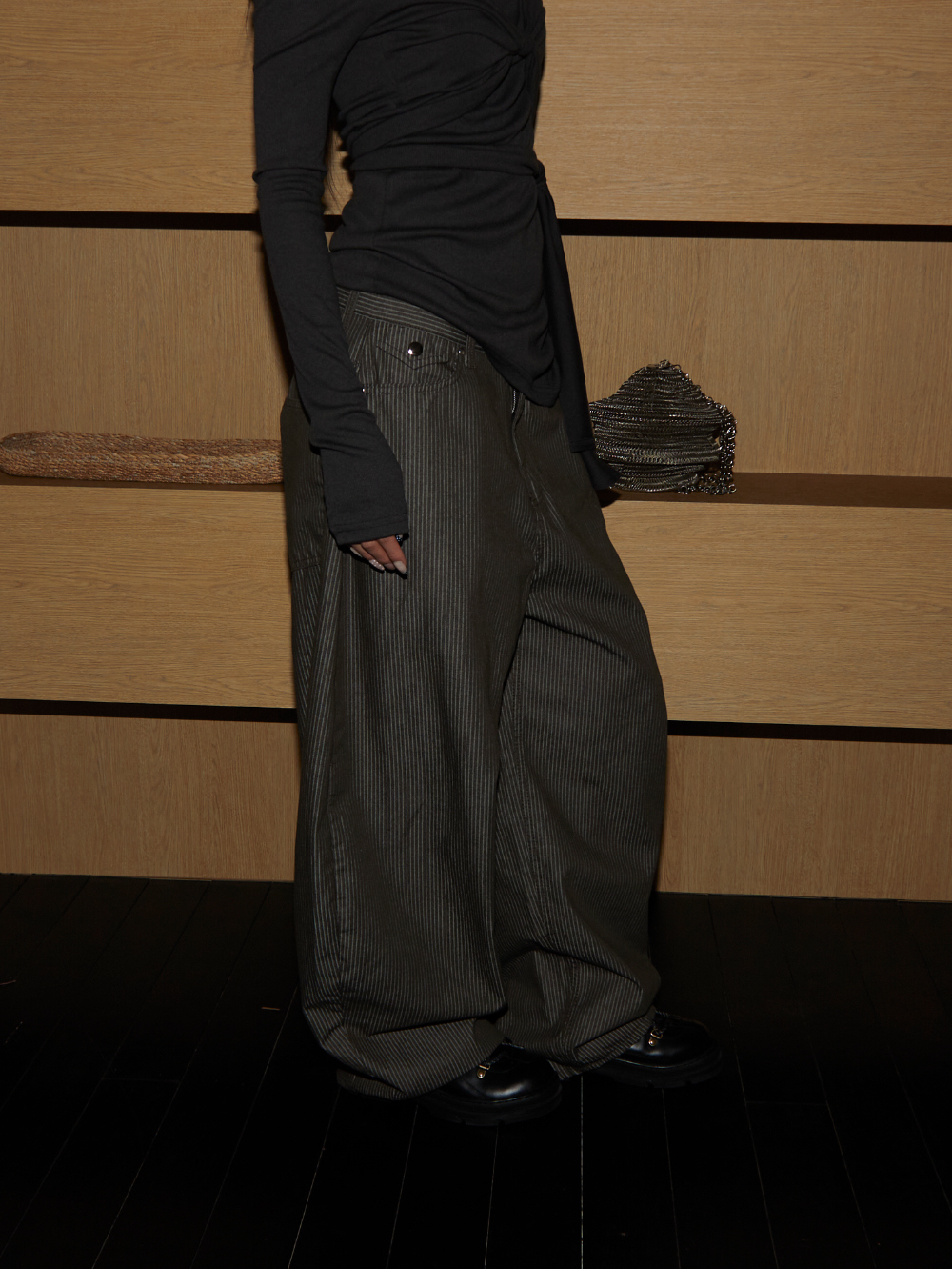 Mega Wide Stripe Pants