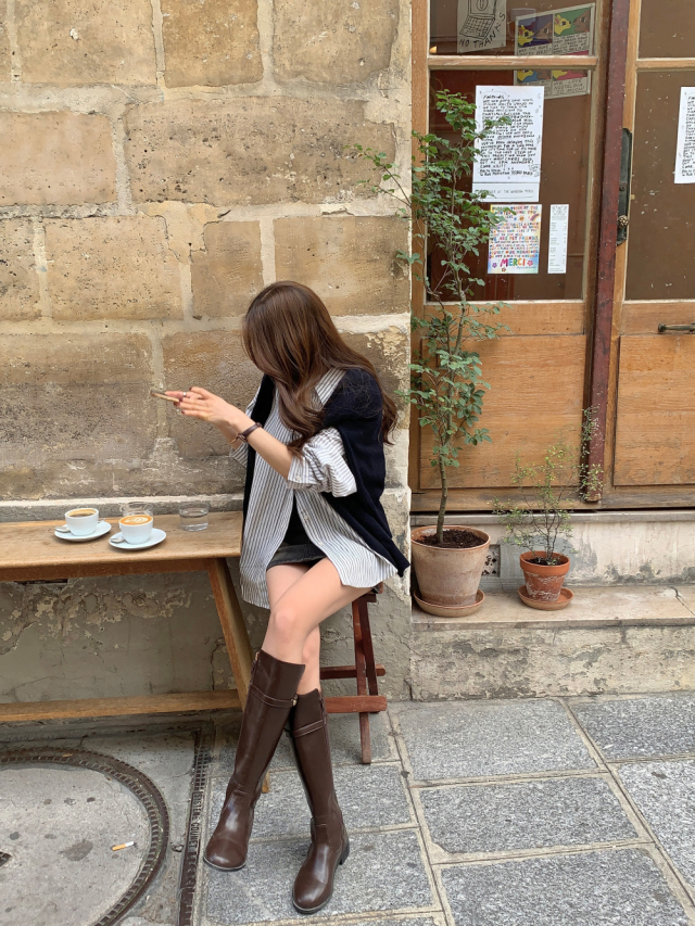 ❤️‍🔥SALE | ROUND DECO LONG BOOT 原價$399