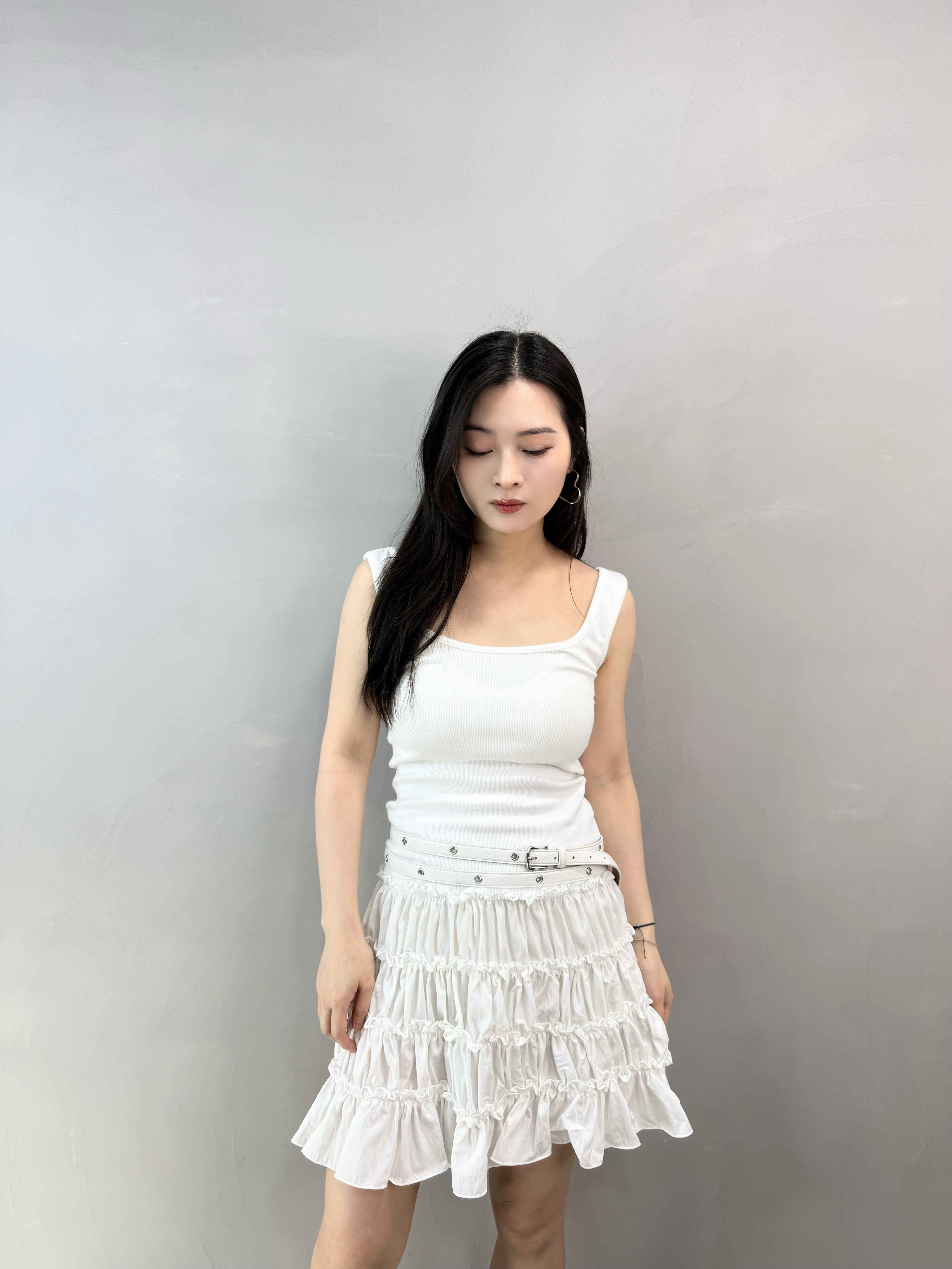 K60 背心拼ruffle Ops