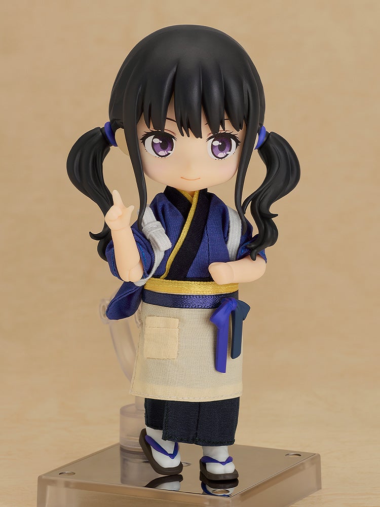 (預訂訂金 $200) (總價 $440) GSC Nendoroid Doll 黏土娃 Lycoris Recoil 莉可麗絲 井之上瀧奈 LycoReco 咖啡廳制服Ver. (行版)