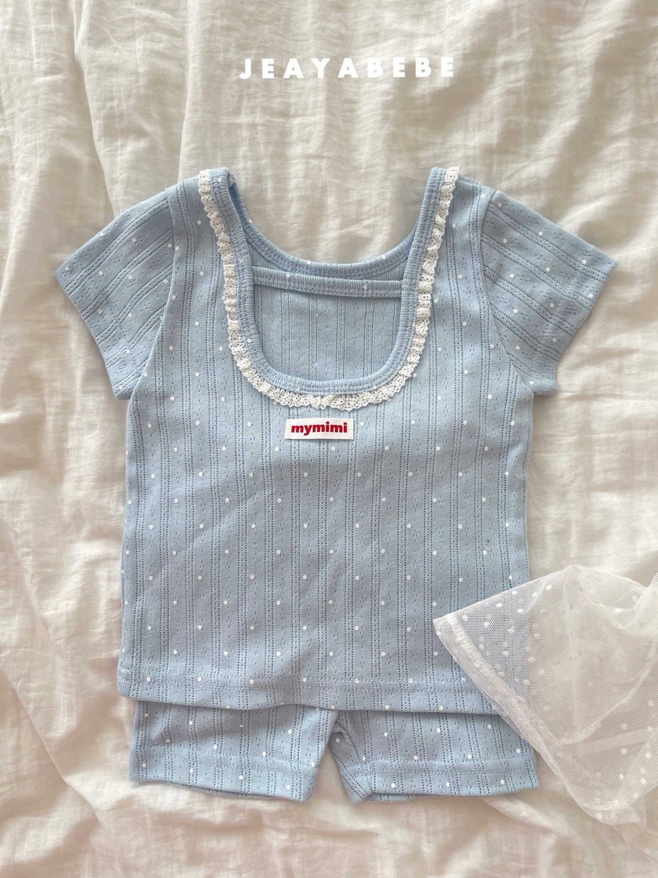 Jeayabebe | Soft cotton set (Navy /Blue XL(100-110)