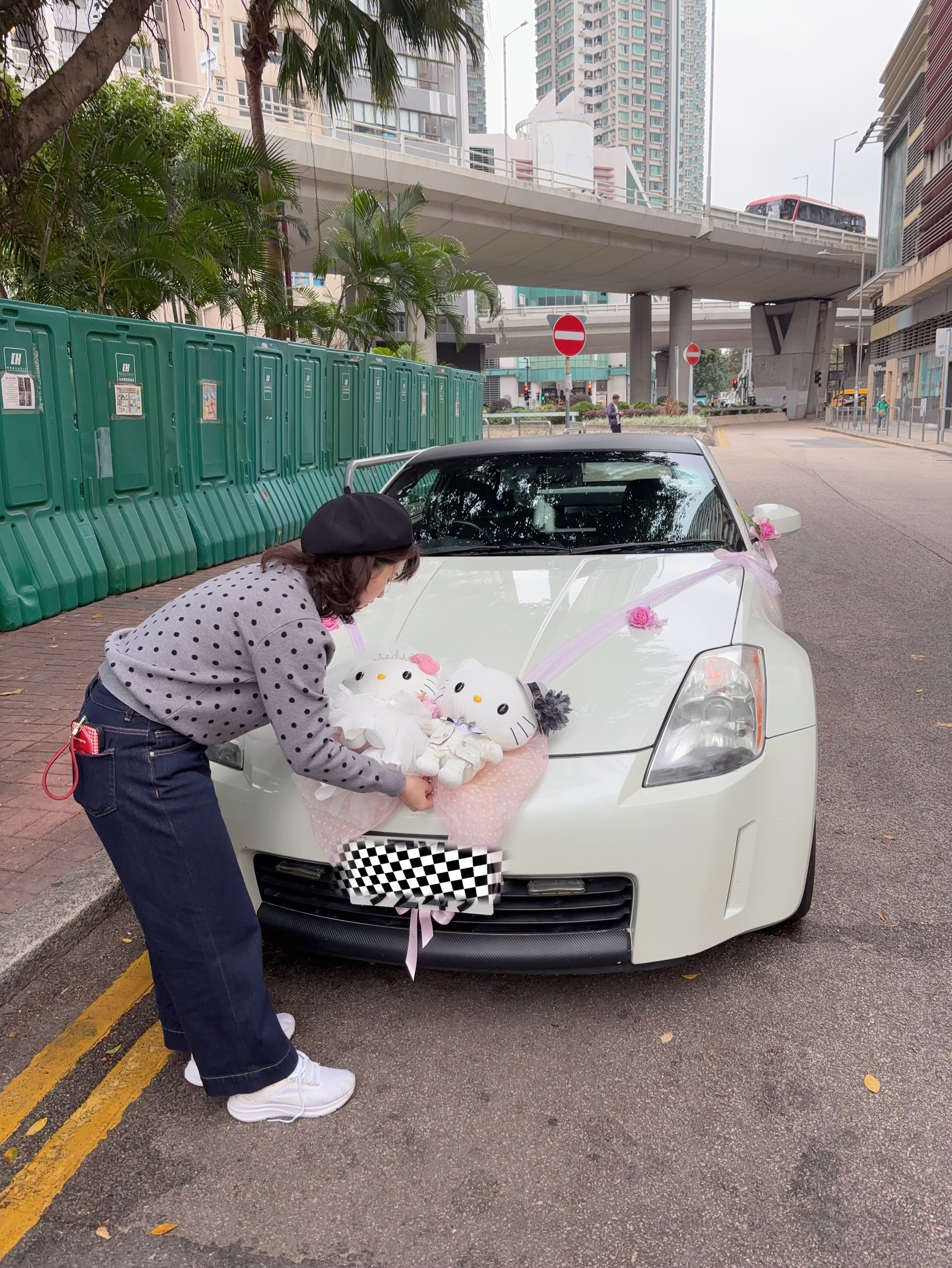 $380大蝴蝶花車固定+4車門花(不包括公仔)