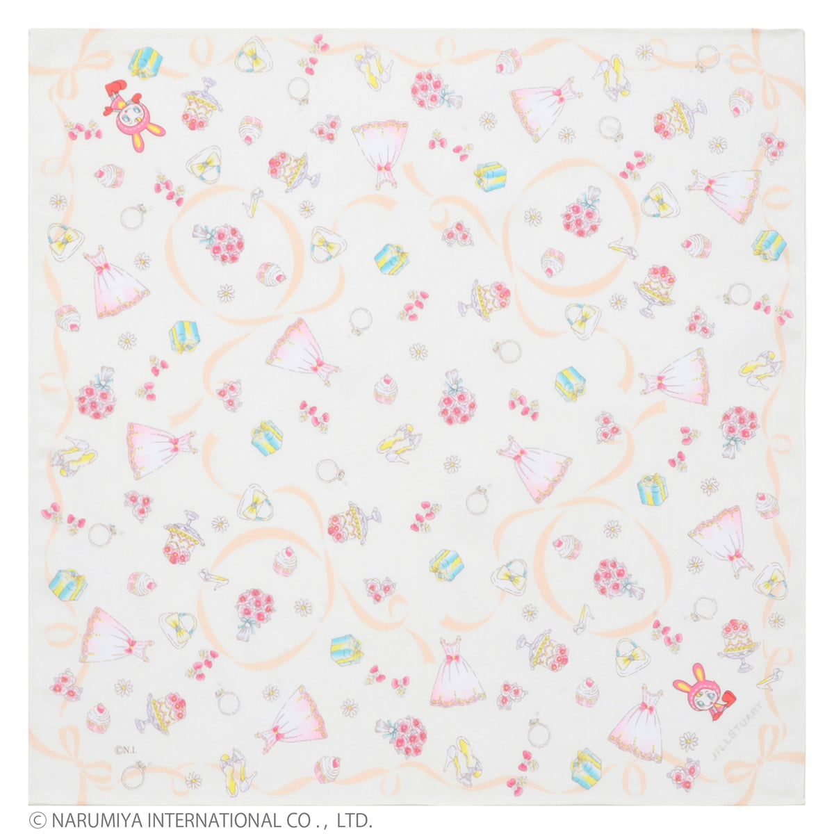  🎀【預訂】JILL STUART ×mezzo piano 印花手帕 I