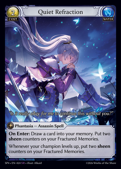 Quiet Refraction / SP4-024 (SR)