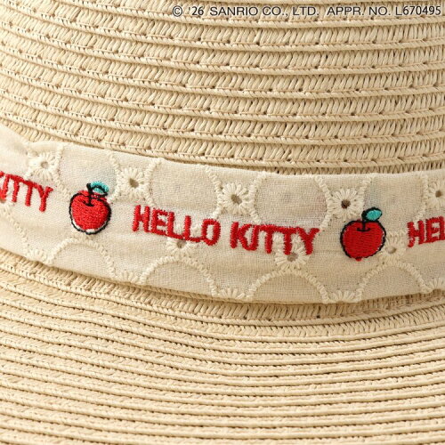 🆕【⭐訂購⭐】  日本直送🌀#Sanrio 可愛刺繡貼布 絲帶 遮陽帽［2款選］🌀[ELEA-0007][260601]