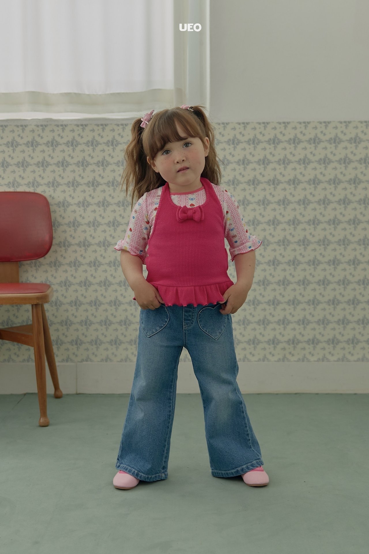 Girls | Heart Denim Bootcut