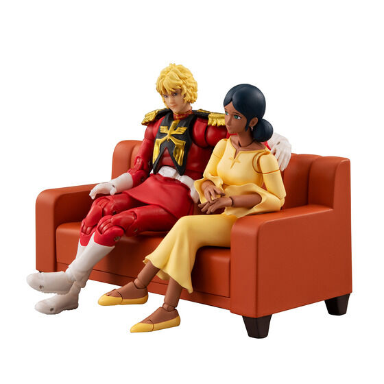 (預訂訂金 $200) (總價 $498) (魂限) MegaHouse G.M.G. COLLECTION EX 機動戰士高達 新類型人覺醒 馬沙 & 娜娜 套裝 (行版) GMG Newtype Awakening