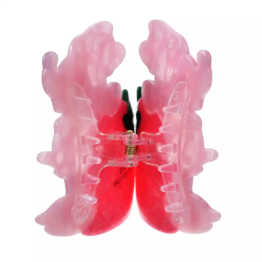 🎀【預訂】Glossy Fruits Minnie Strawberry Hairpin