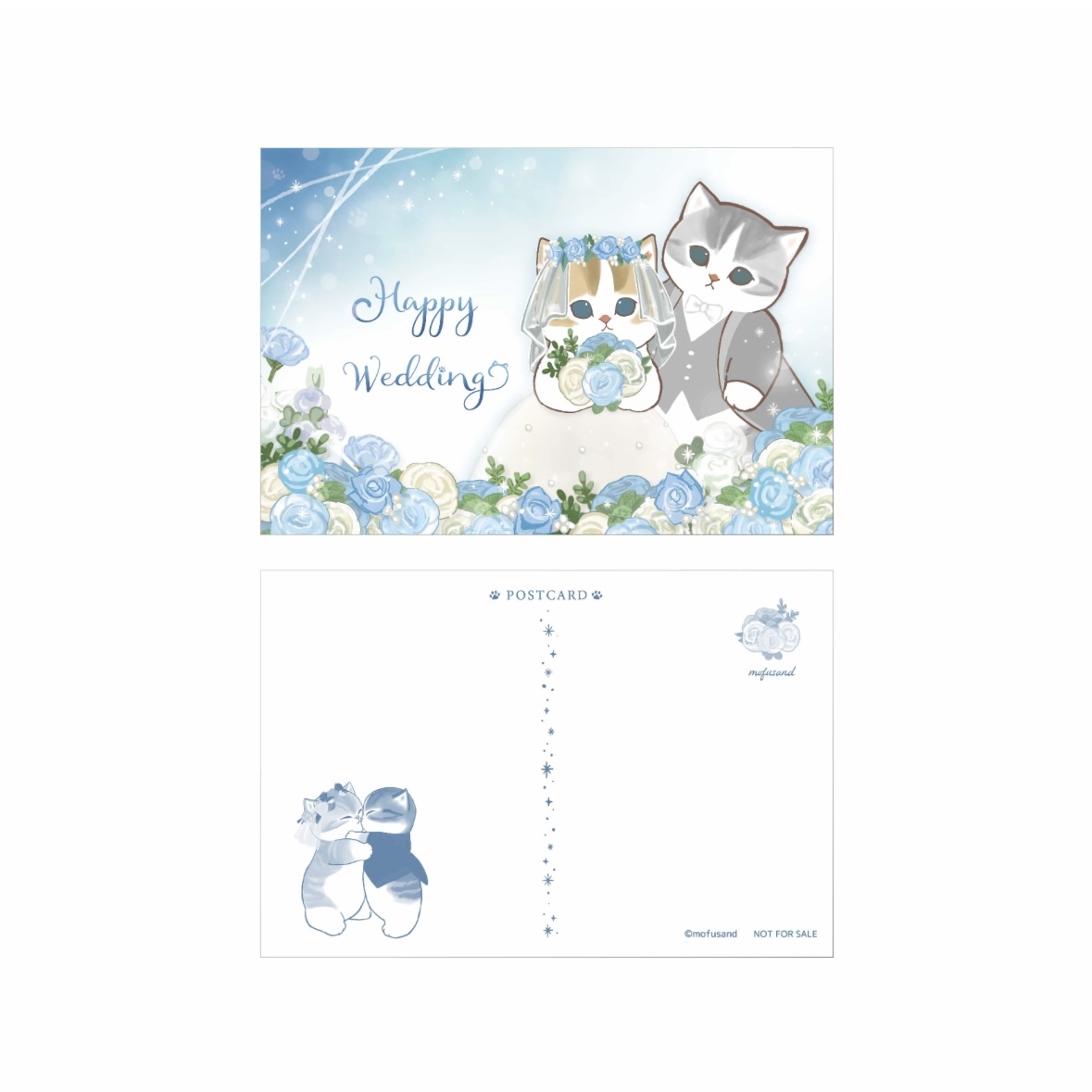 Mofusand 鯊魚貓 結婚公仔｜預訂