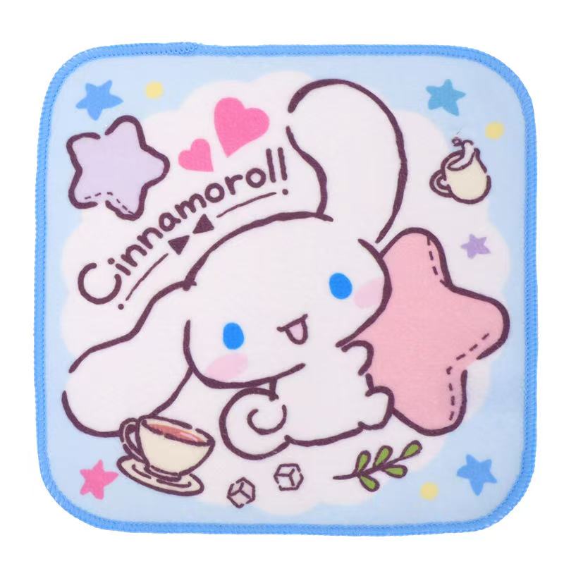 Cinnamoroll Mini Towel Set (2 pcs./ packs) w/ Plastic Tube 迷你方巾(2條裝)連膠樽