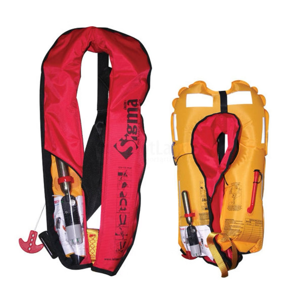 71096 LALIZAS SIGMA AUTO INFLATABLE LIFE JACKET 170N