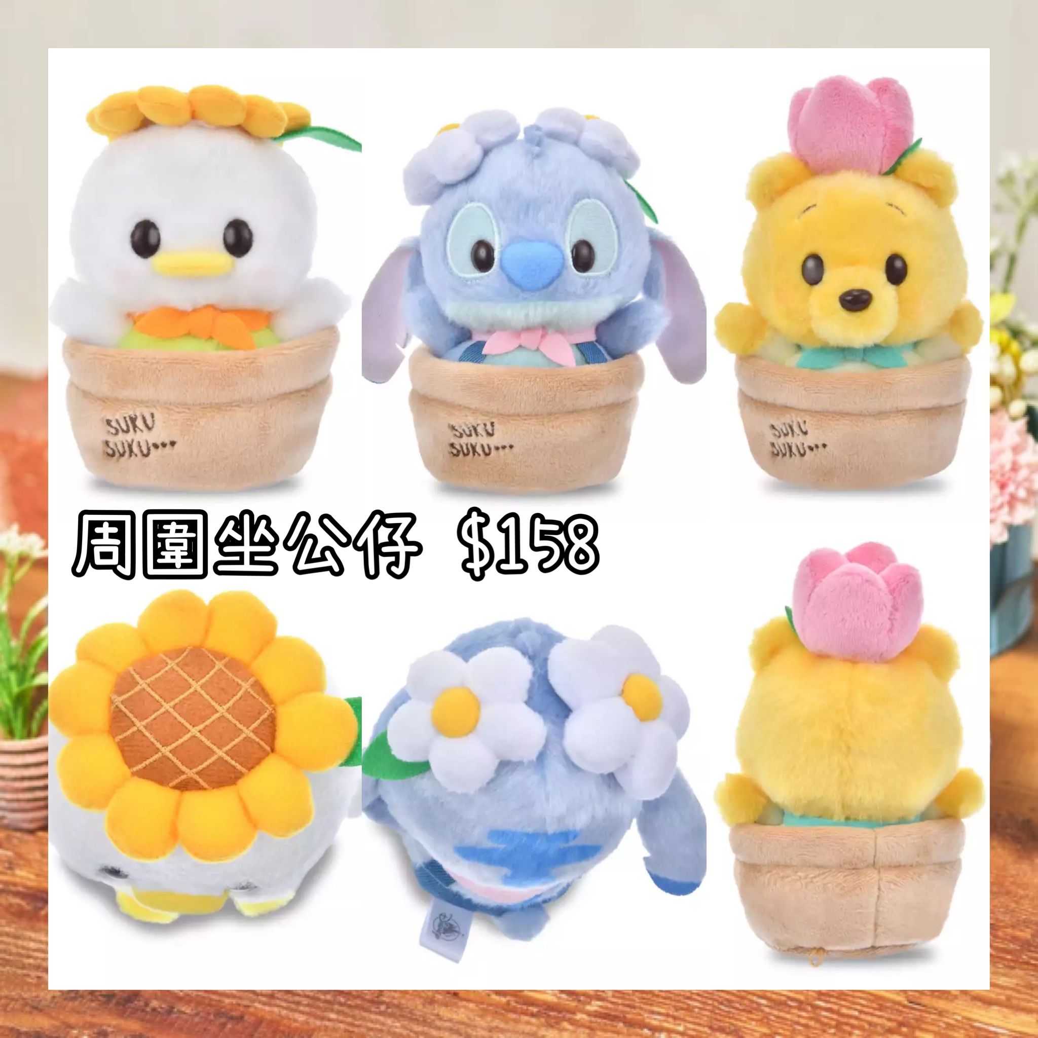 ：日本：ガーデニング 3/3 日本發賣 周圍坐 公仔