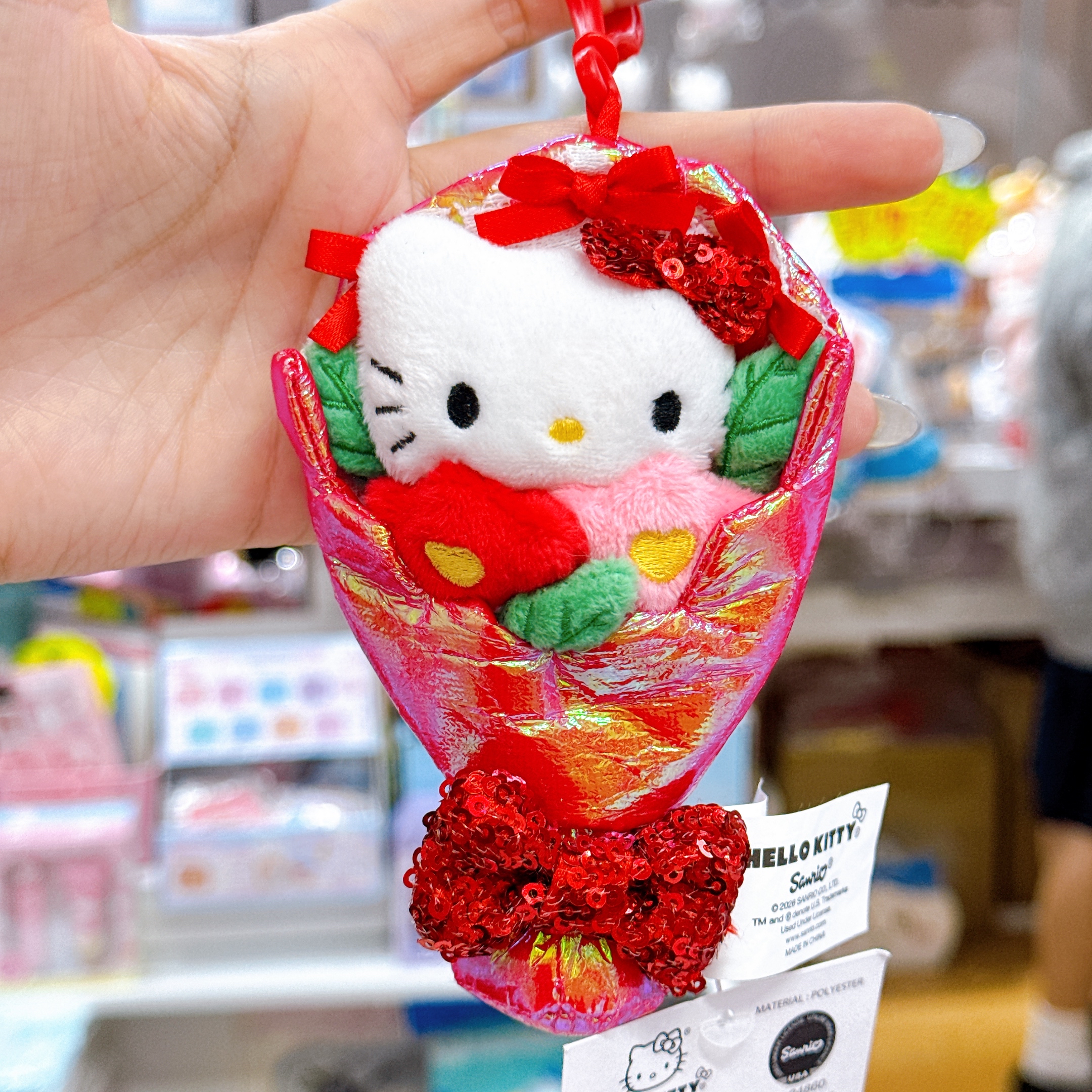 原裝行貨Sanrio 花束公仔/掛飾 送禮一流