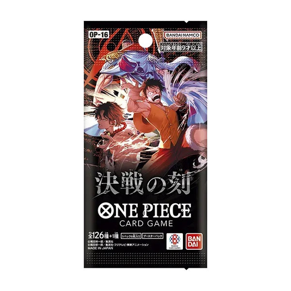 One Piece Card Game - 日本版海賊王 OP-16 決戰之時 原盒未開封 (擴充包 24包/盒) 決戦の刻