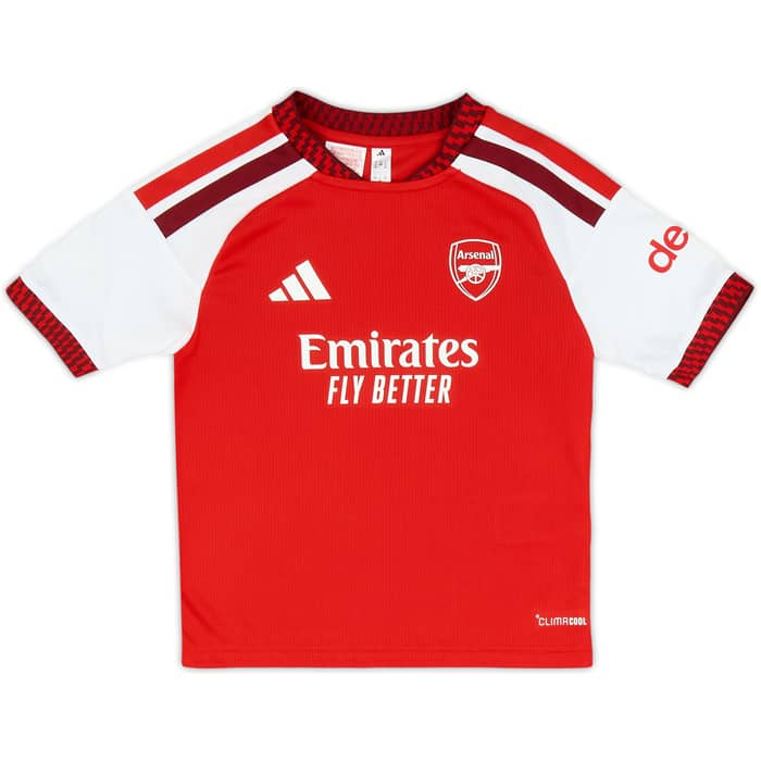 🔴⚪ Adidas Arsenal 阿仙奴 2026-27 主場球衣幼童套裝 KC2439