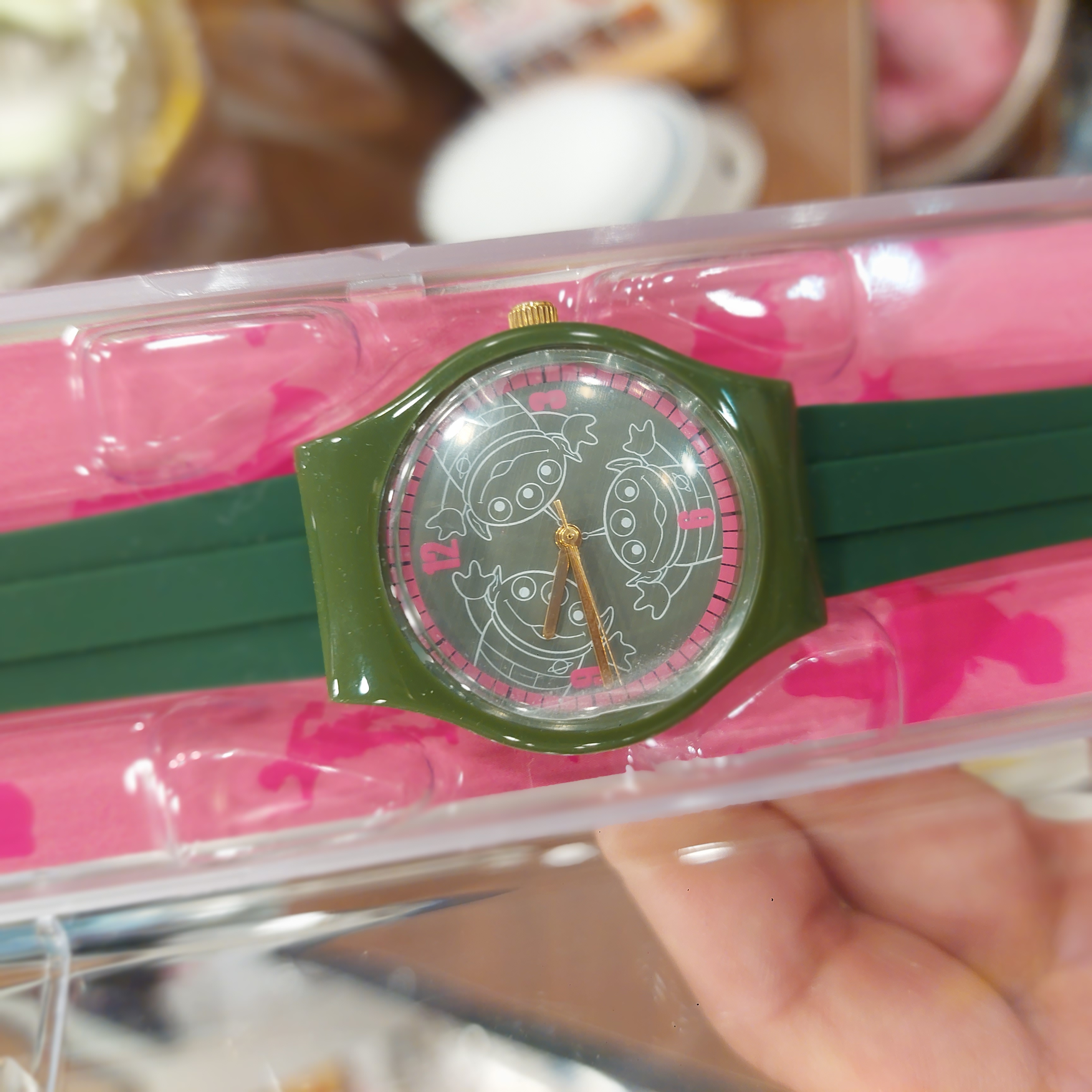 日版 Disney Toy story 系列 三眼仔 Alien 手錶